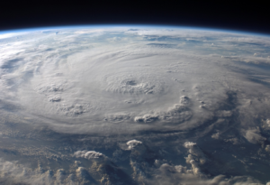 storm image from outer space